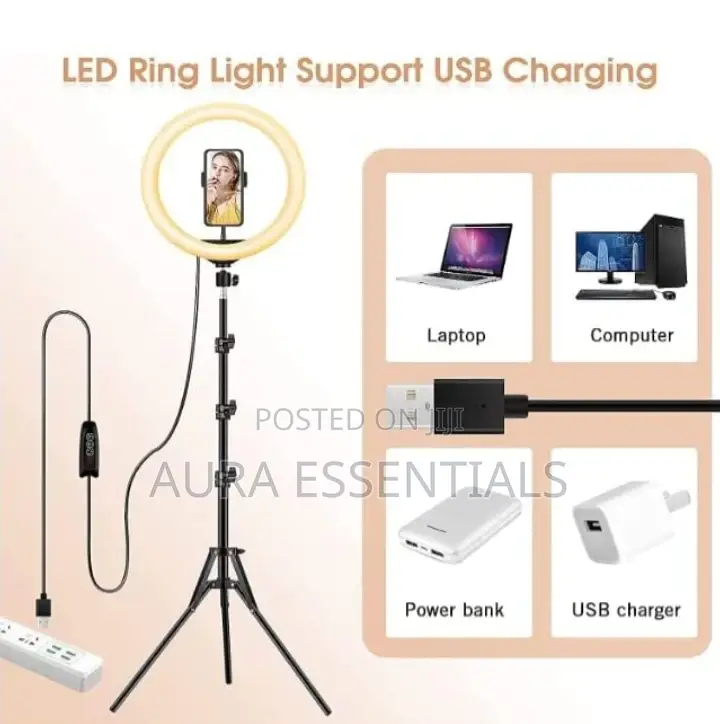 14inches Dimmable Supplementary Ring Light