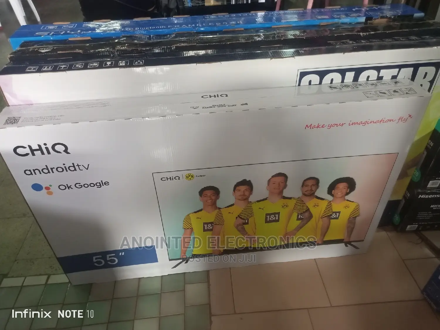 Chiq Flameless 55' Tv