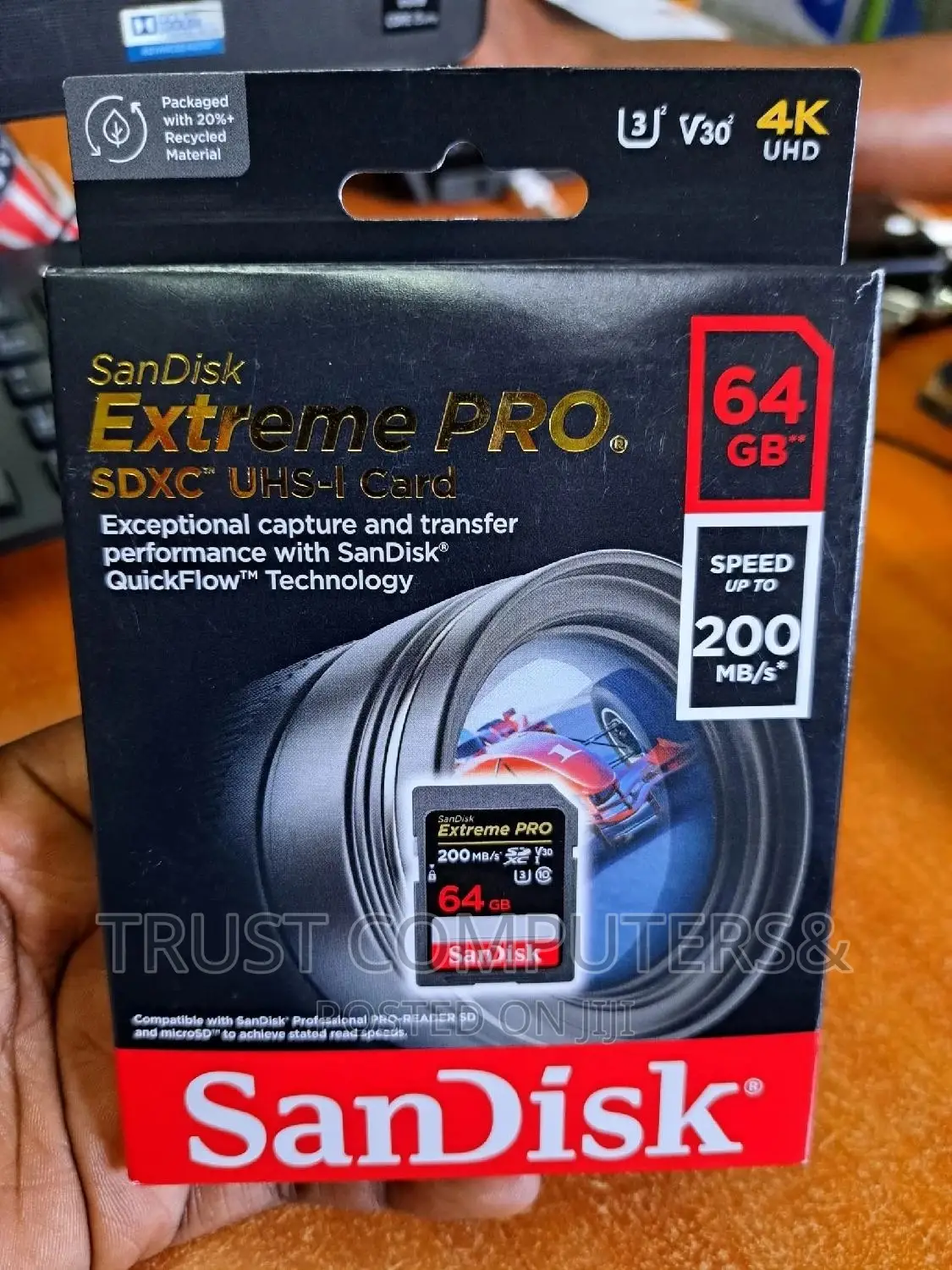 64gb Extreme Pro 200mbps Sd Card High Speed