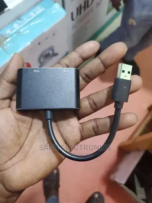 Video Adapter, USB to VGA +HDMI
