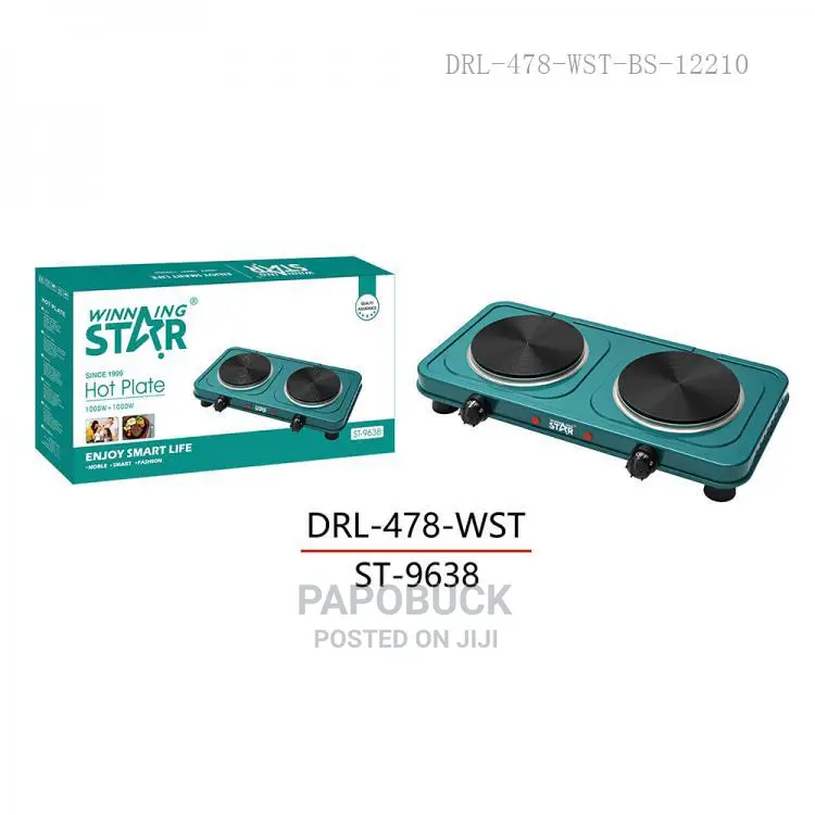 Winning Star Double Hotplate
