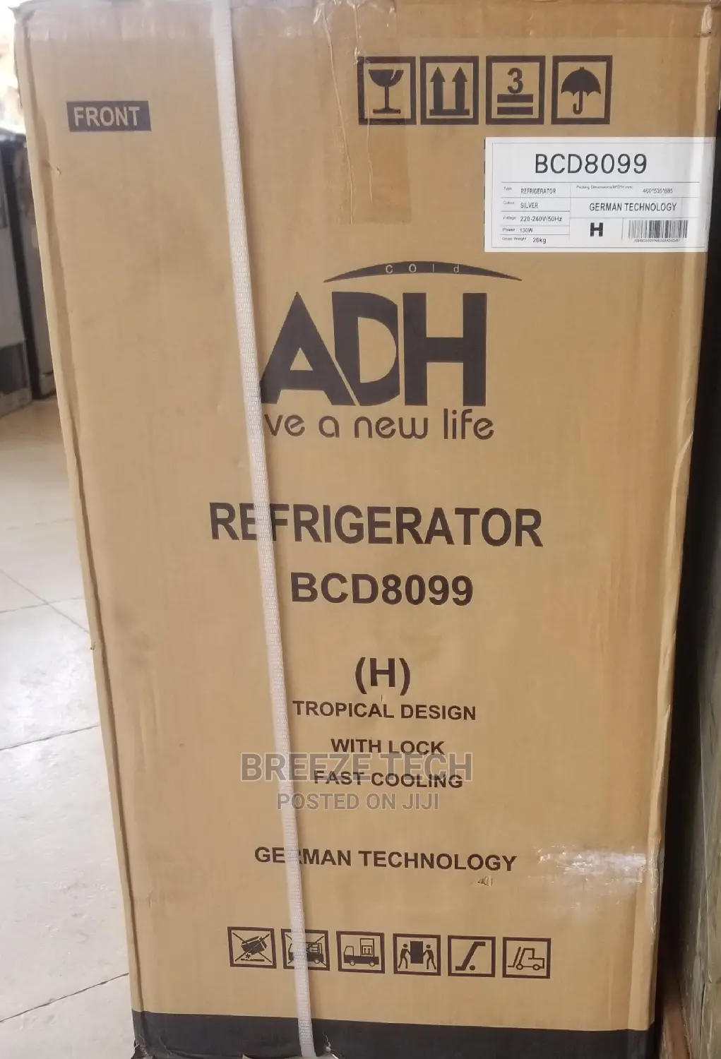 Adh 120 Refrigilator