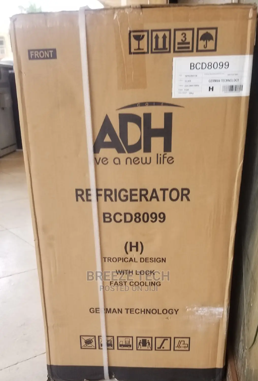 Adh 120 Refrigilator