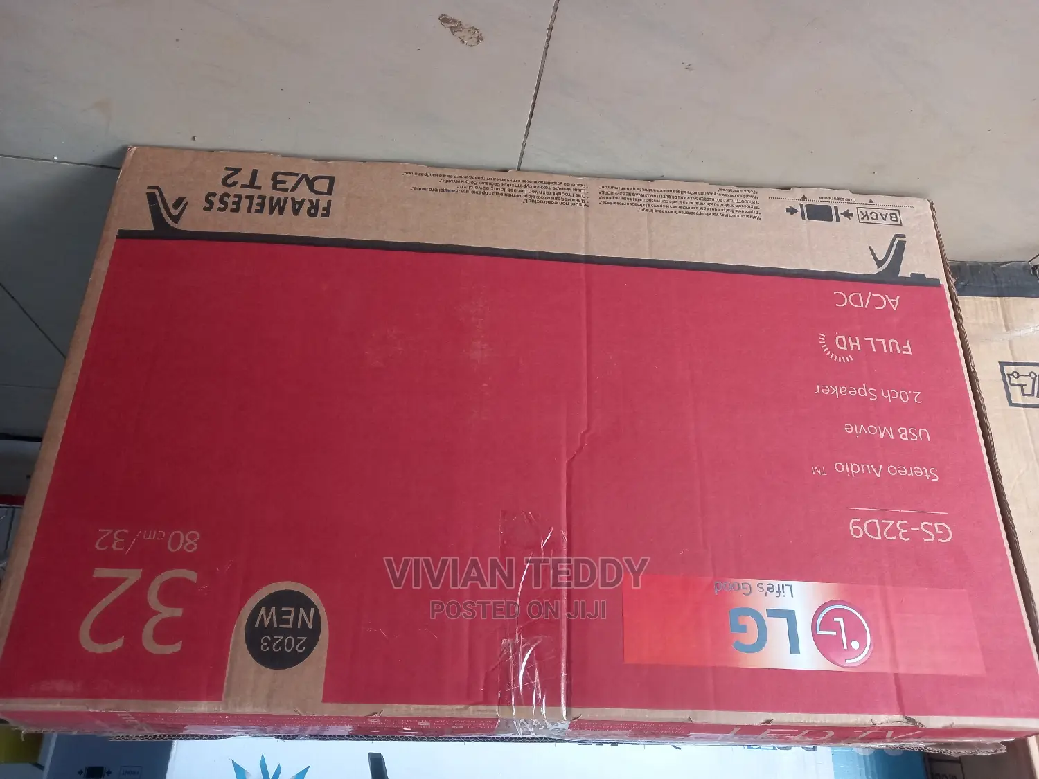 32" Led Lg TV Flat Screen