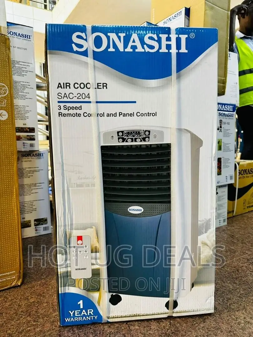 Sonashi Sac-204 Portable Air Cooler W/ 7 Liter Water Tank