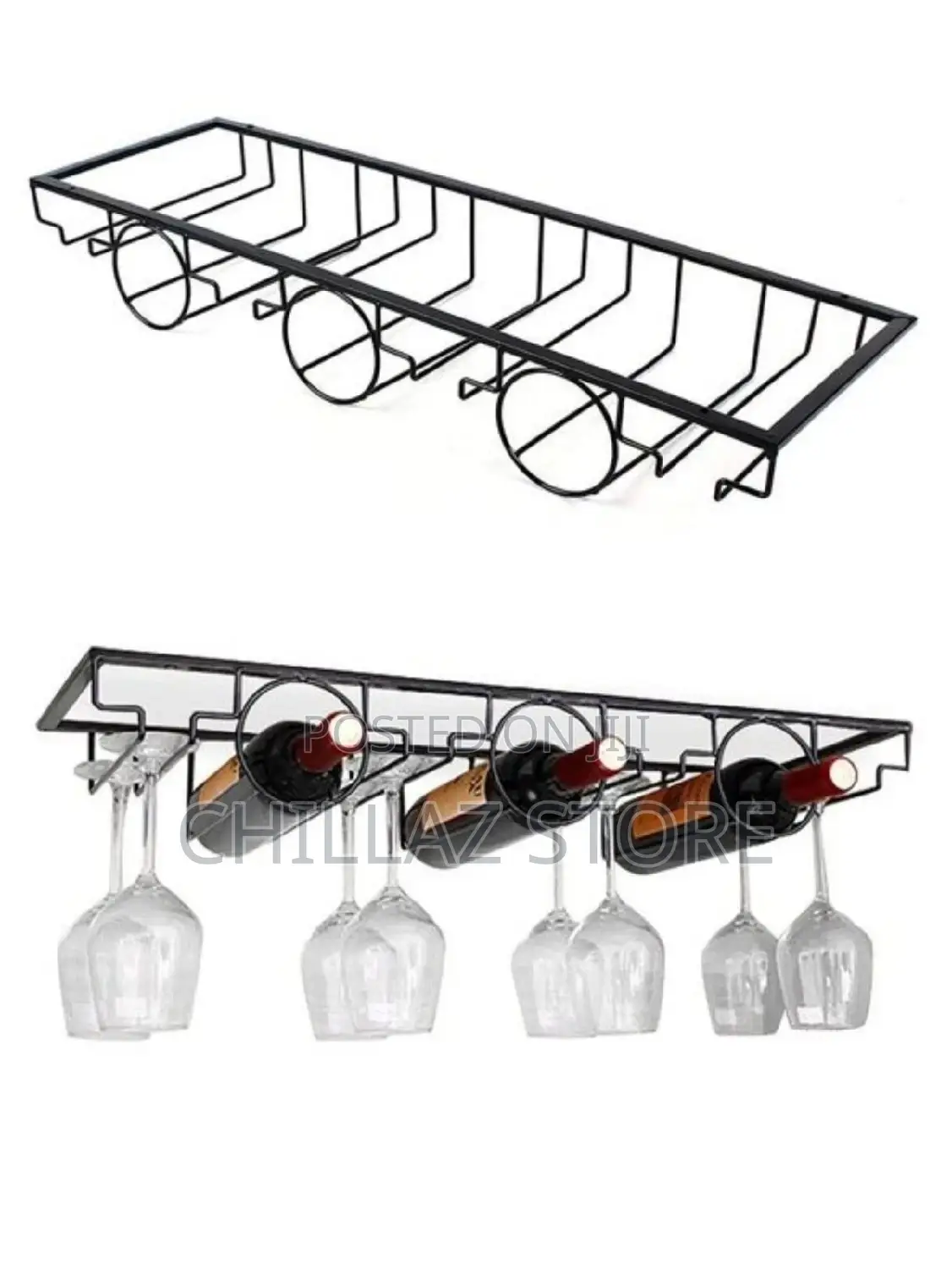 Wall Mounted Wine Rack