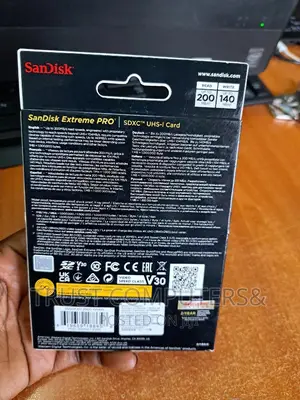 256gb Extreme Sd Card 200mbp Sandisk