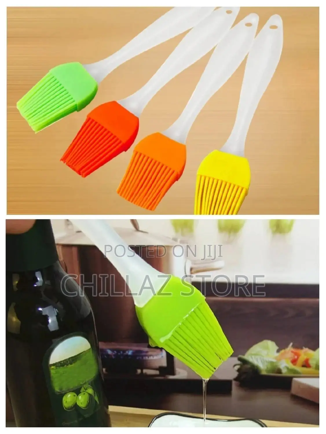 Silicone Baking Oil Bottle Brush