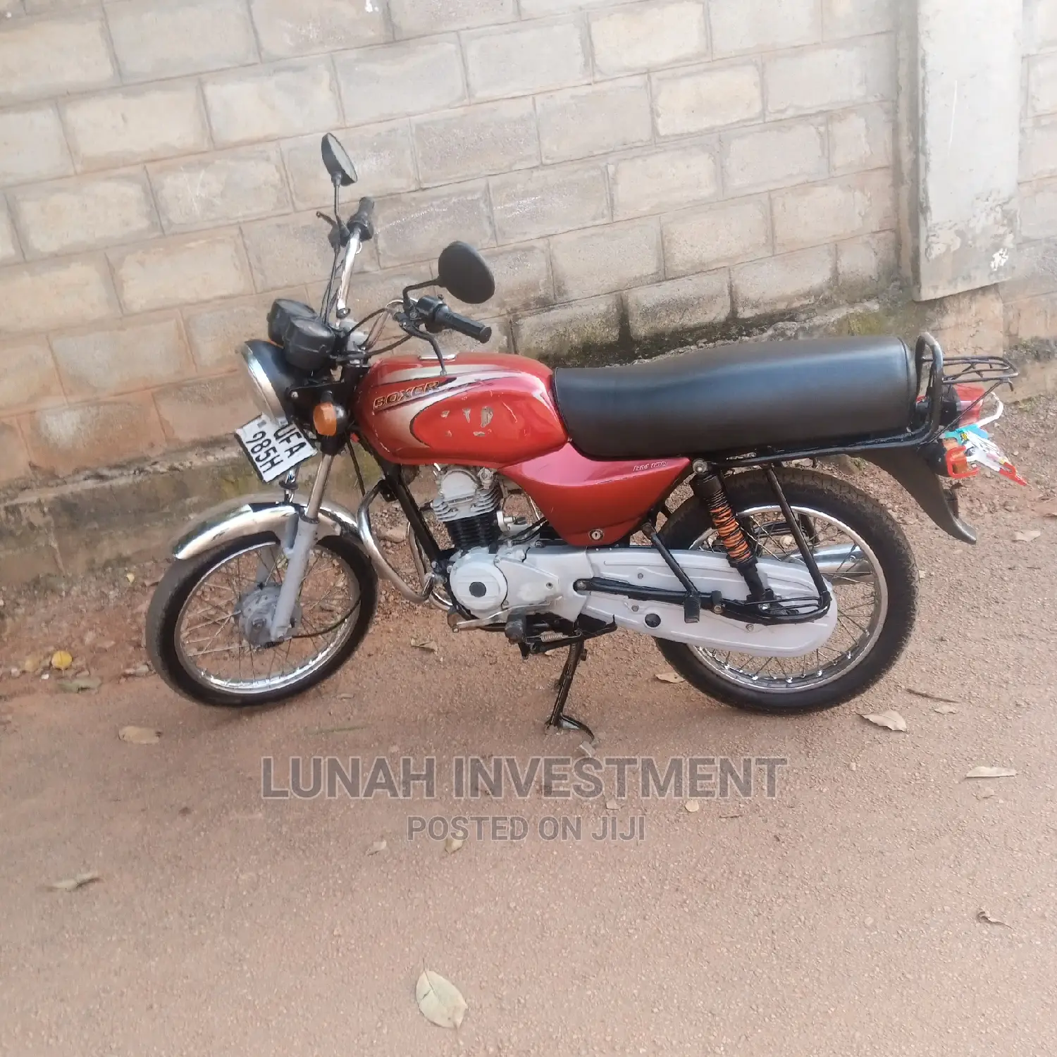 Bajaj Boxer 100 2021 Red
