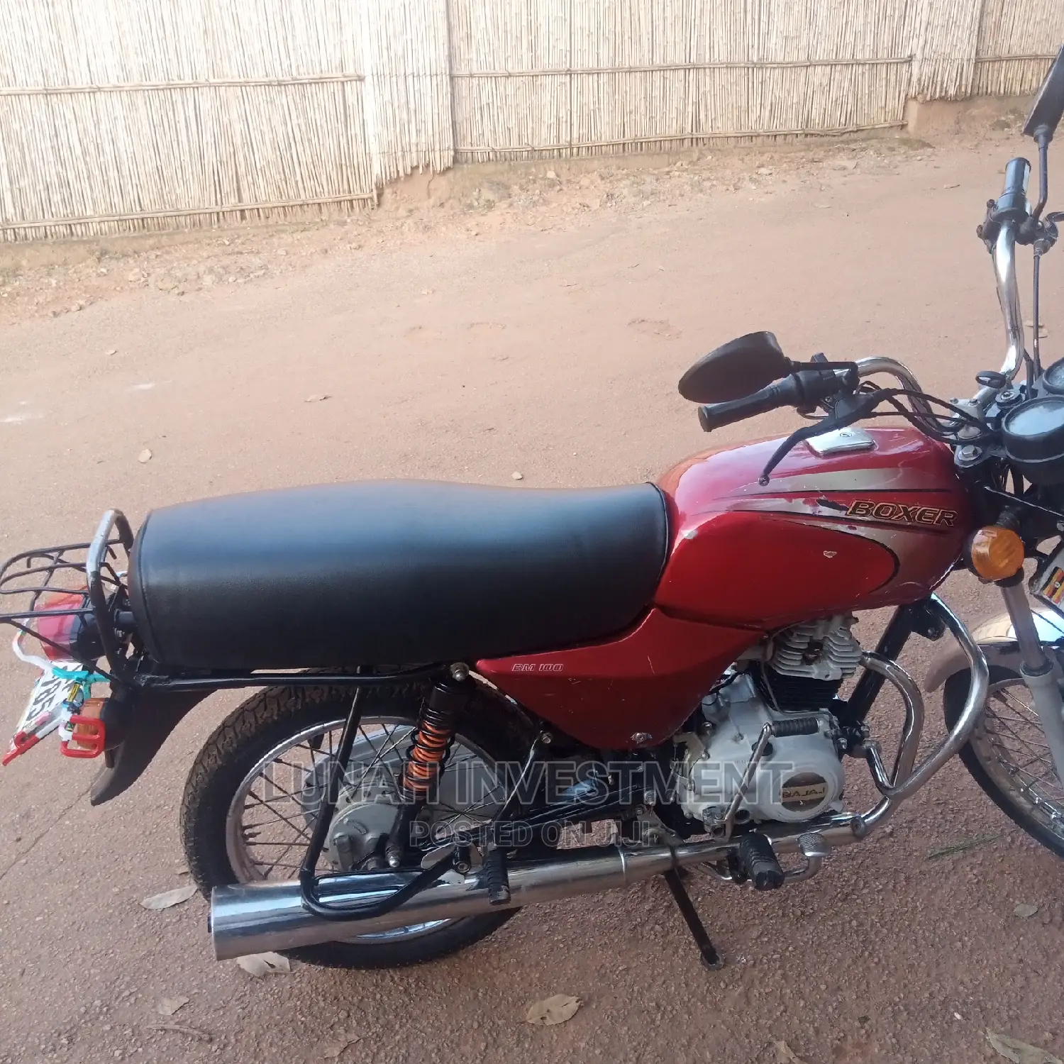 Bajaj Boxer 100 2021 Red
