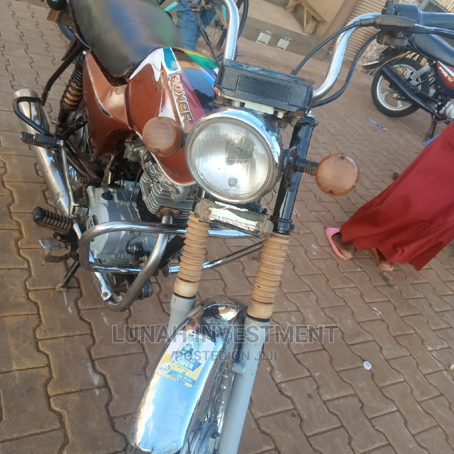 Bajaj Boxer BM100ES 2018 Brown