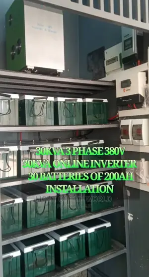 30kva Online 3phase 415V Automatic Backup System