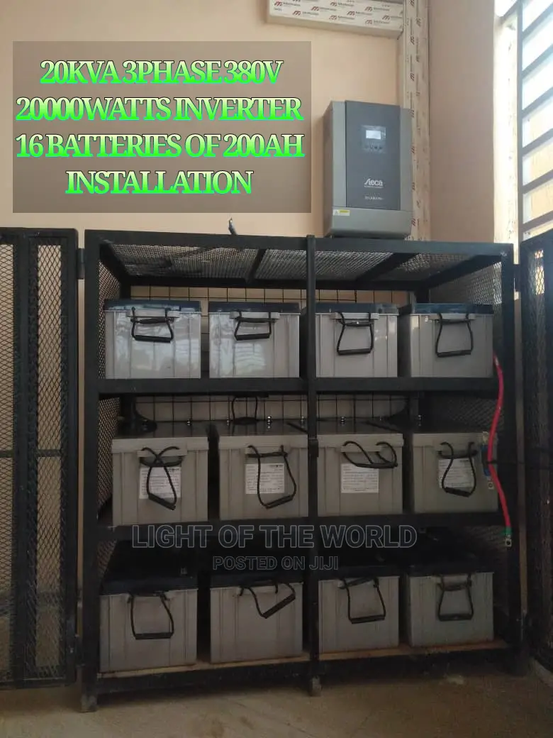 20kva 380v 3phase Online BACKUP SYSTEM