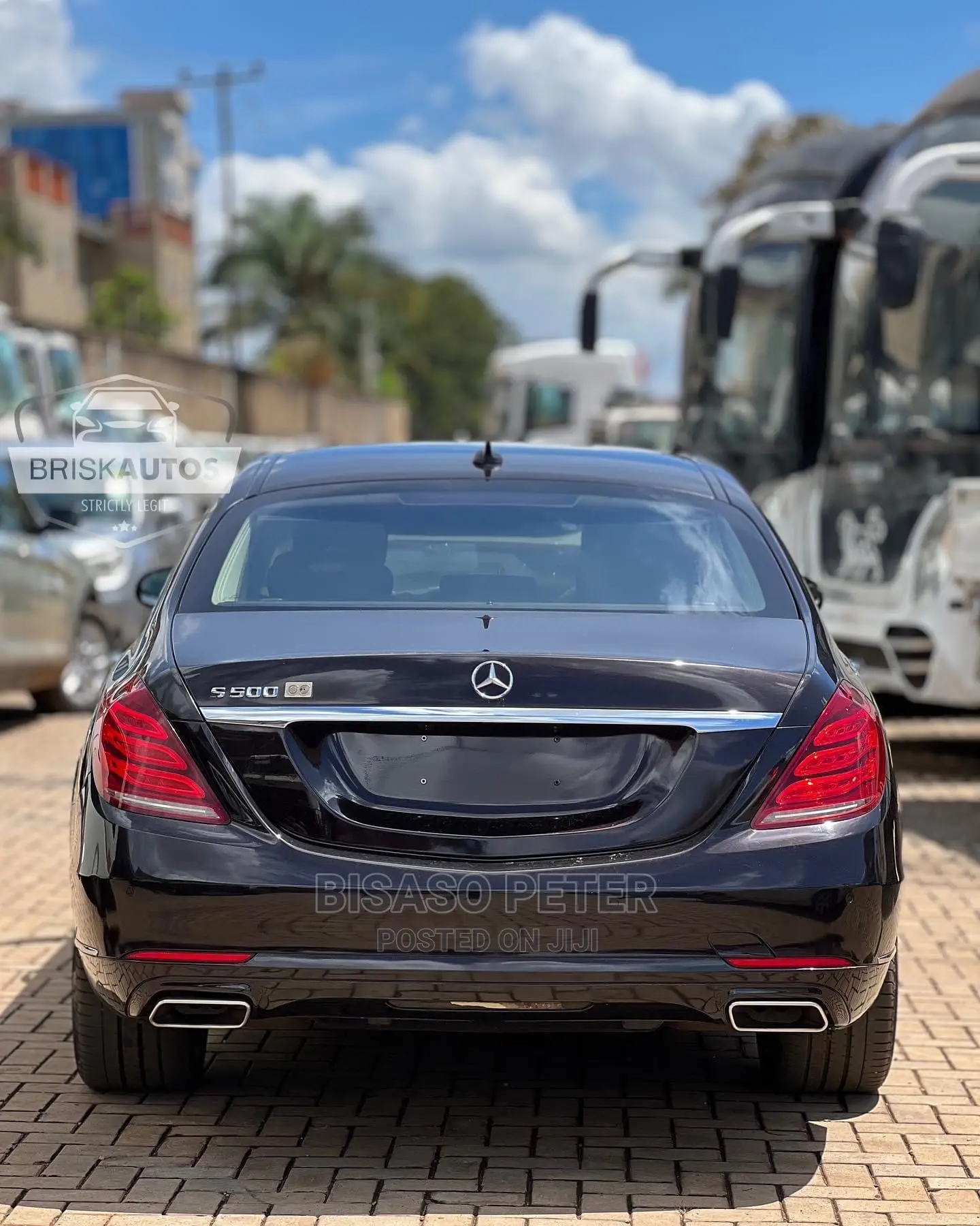 Mercedes-Benz S-Class S 400 Hybrid L (V222) 2014 Black