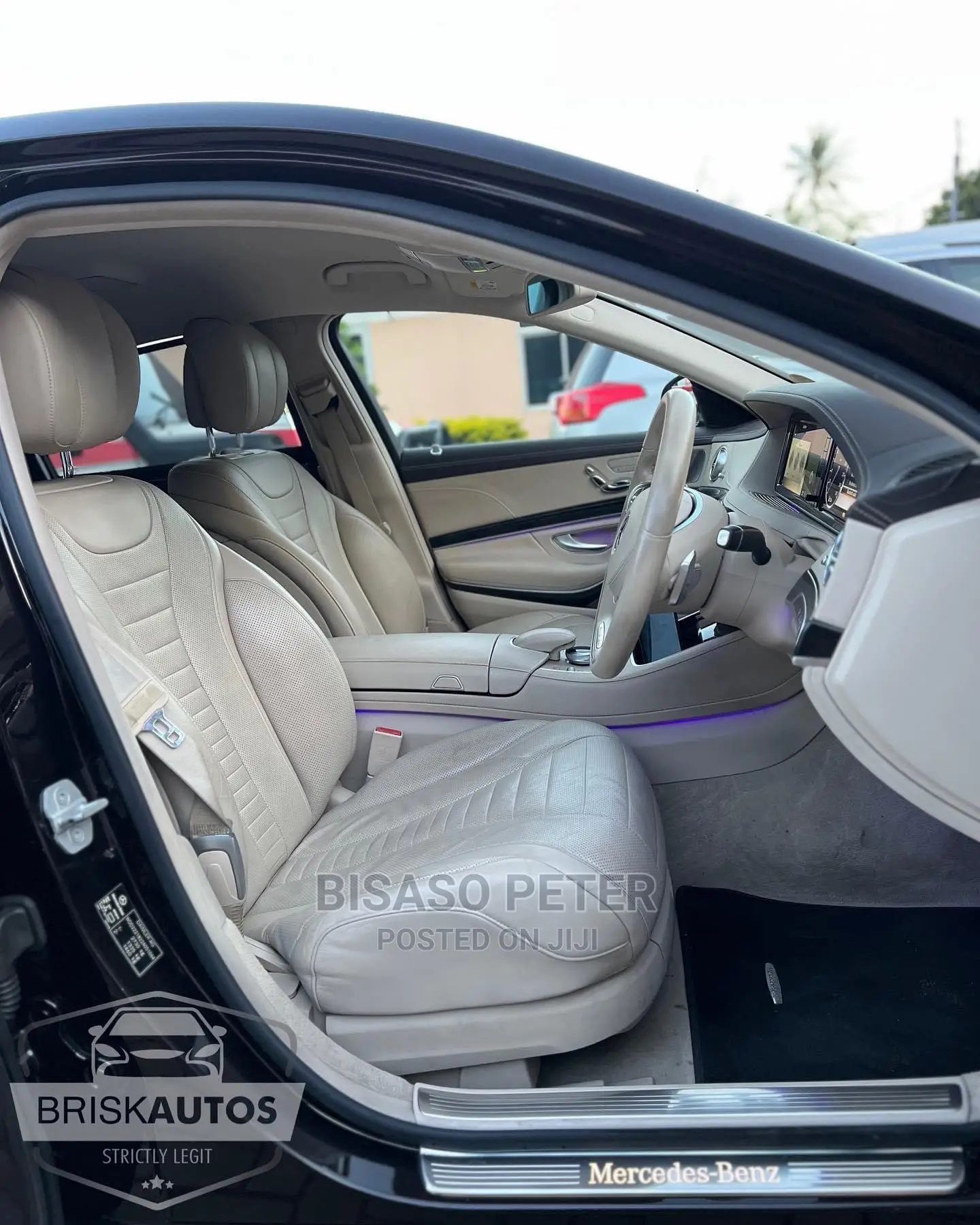 Mercedes-Benz S-Class S 400 Hybrid L (V222) 2014 Black