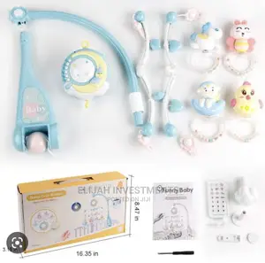 Baby Crib Rotating Music Rattle Toys