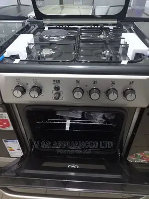 Gas Cooker 3+1 Yes