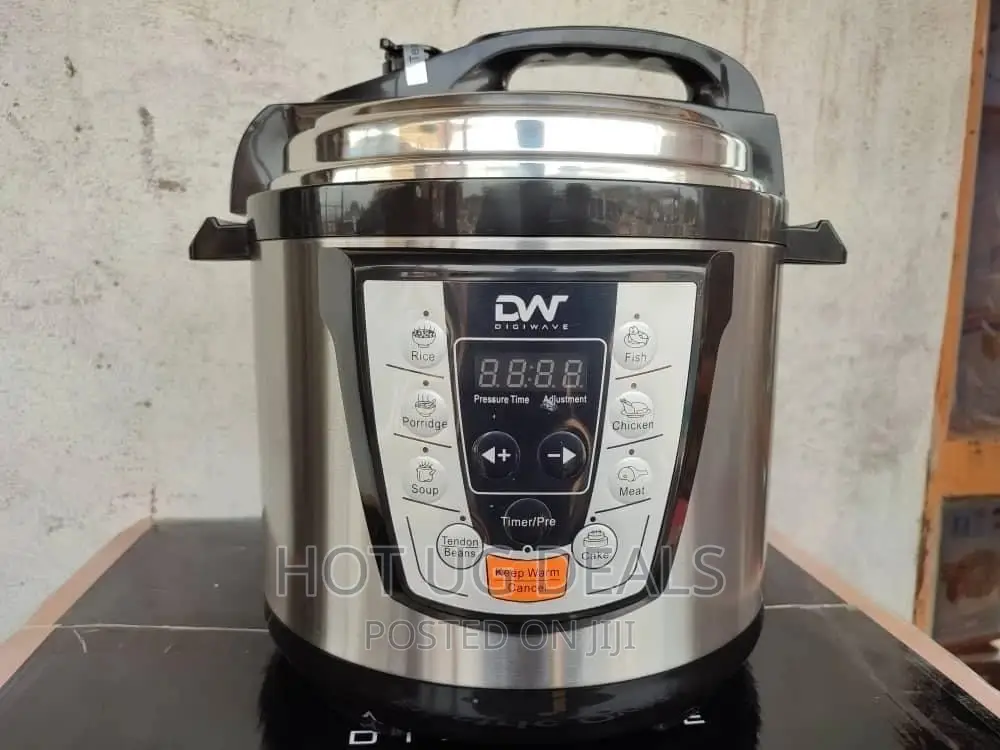 Digiwave 9l Electric Pressure Cooker 1300w – Silver