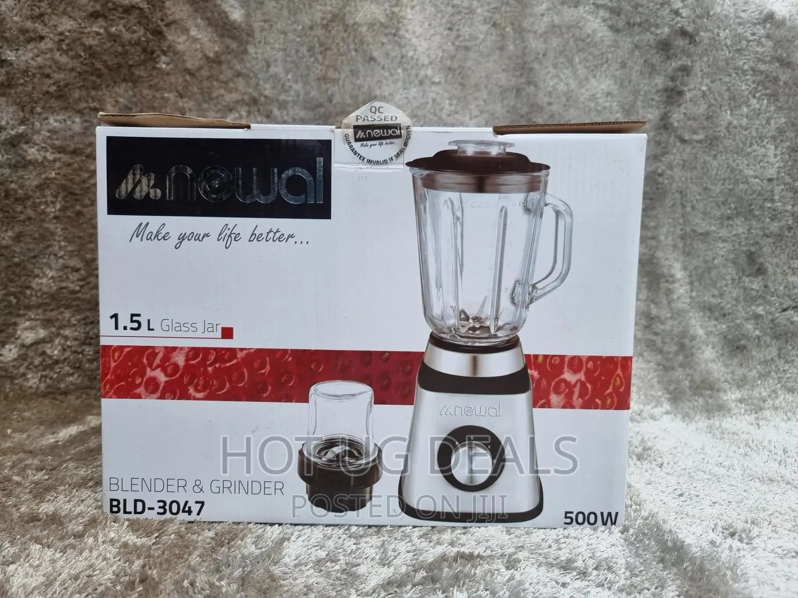 Newal Stand Blender NWL 3047 - Silver