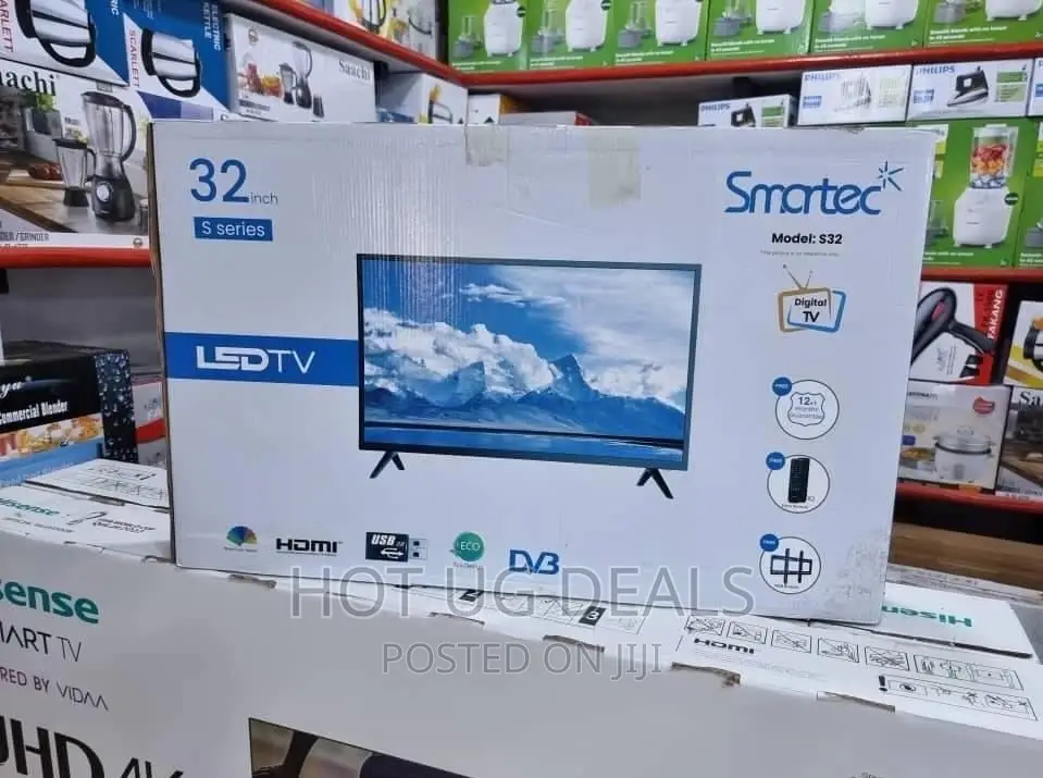 Smartec 32 Inch Hd Led Tv With Inbuilt Digital Decorder