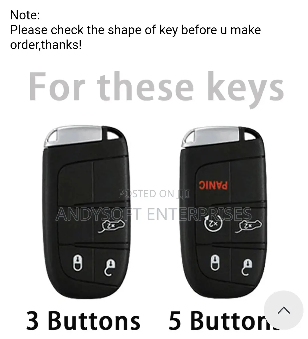 Jeep Car Remote Nano Car Key Cover