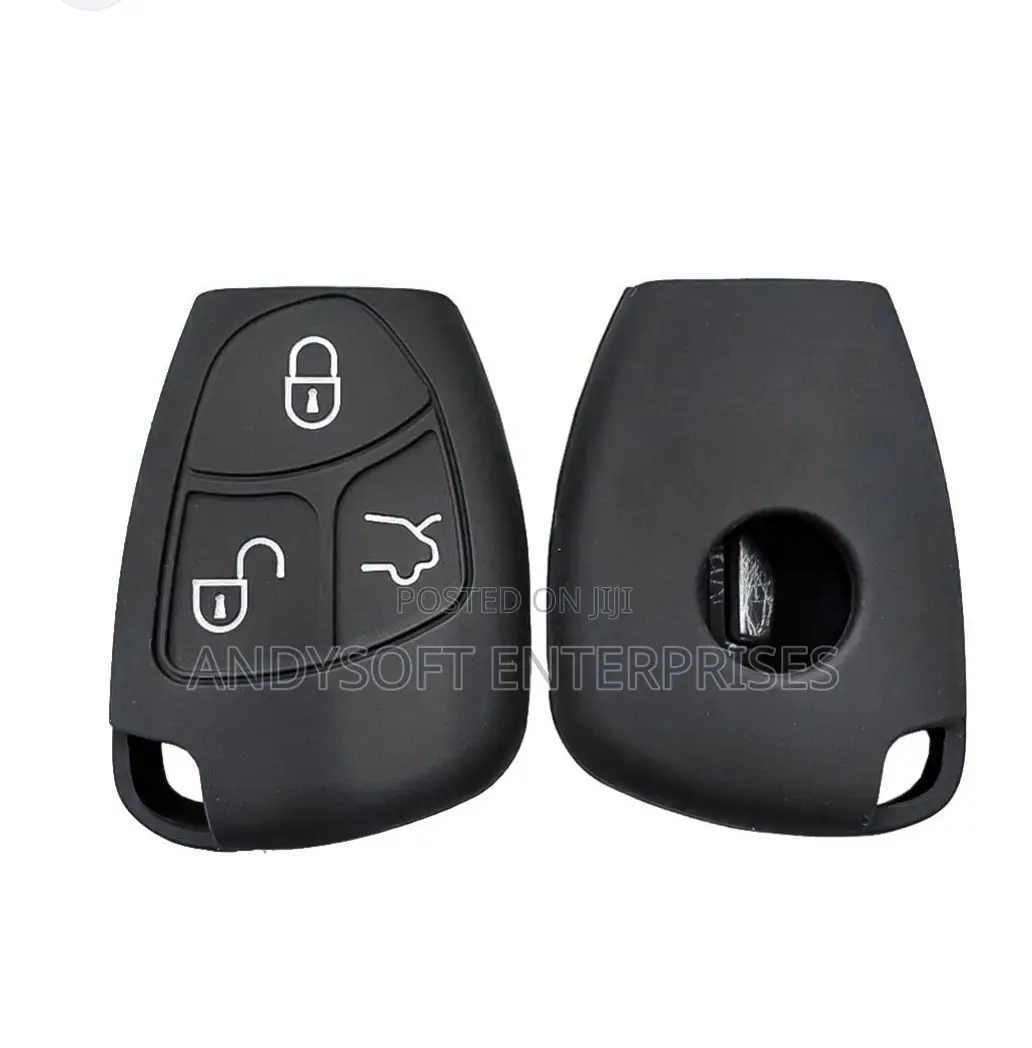 Mercedes Benz 1997-2010 3 Key Button Remote Silicone Cover