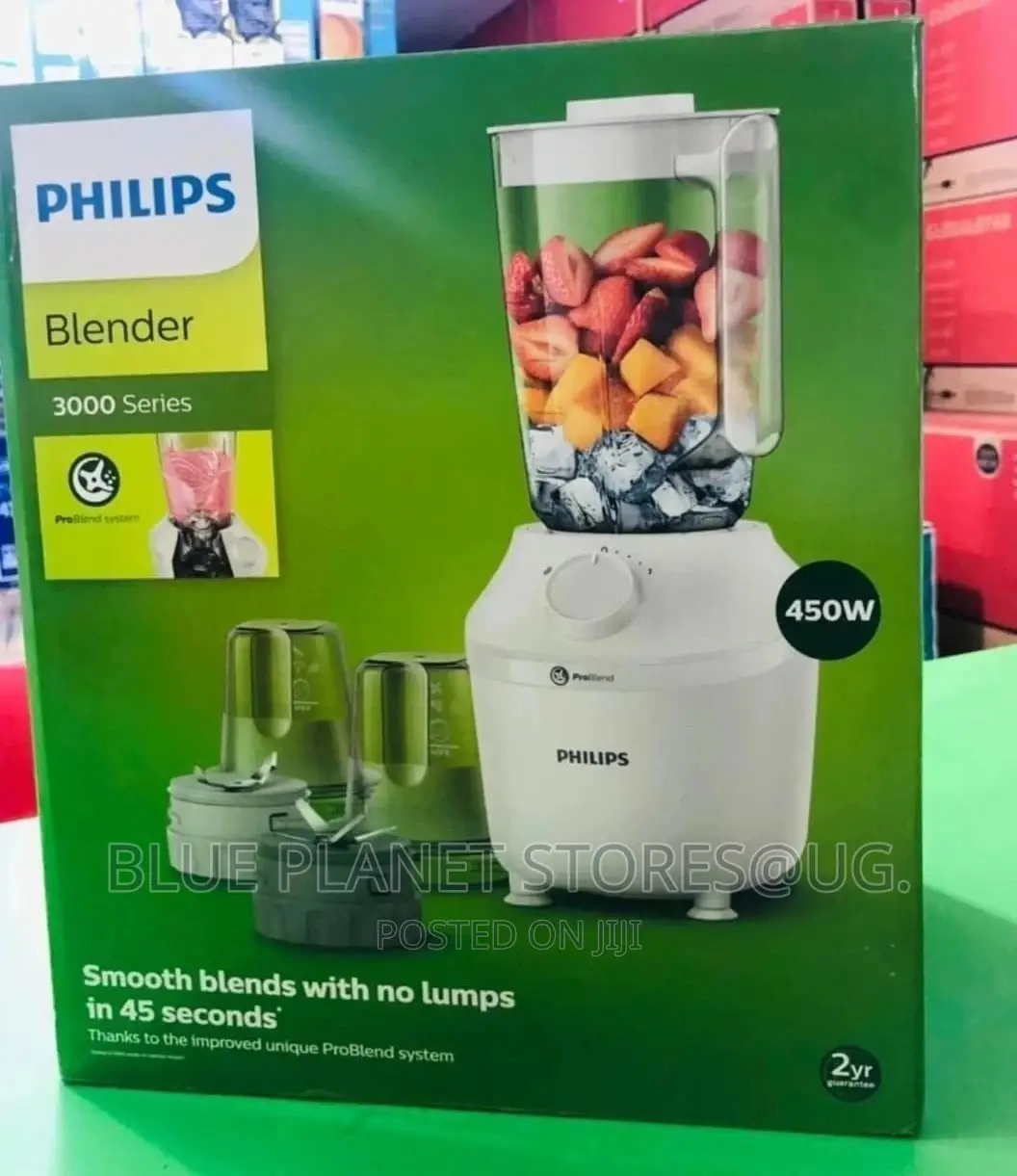 PHILIPS 3000 Series 3-in-1 Blender // 450w_1.9L // HR2041/30