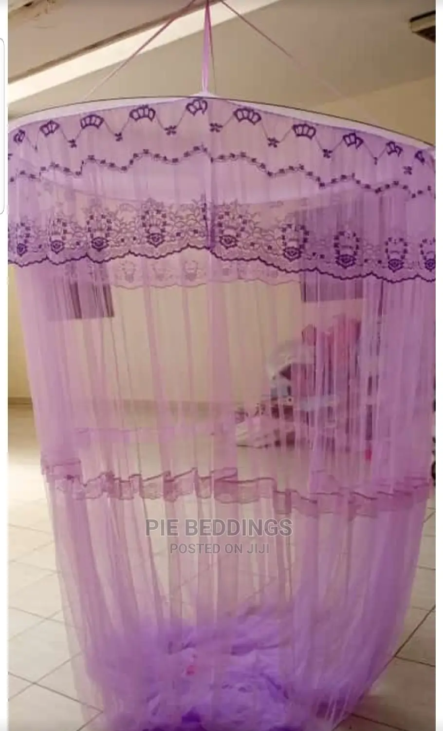 6 by 6 Round Mosquito Nets
