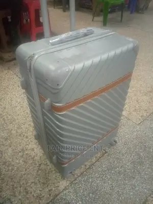 Original Plastic Suitcases.Medium( Gray)
