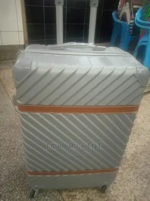 Original Plastic Suitcases.Medium( Gray)