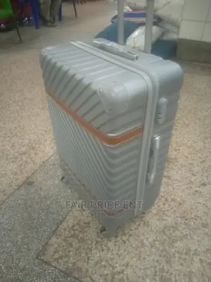Plastic Suitcases Large ( Gray)