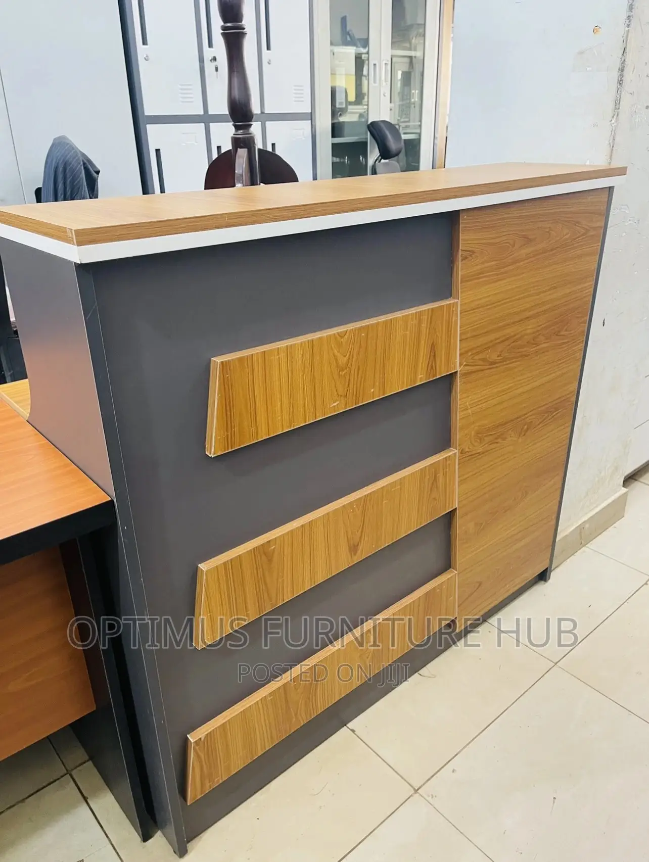 Reception Desk (Grey)