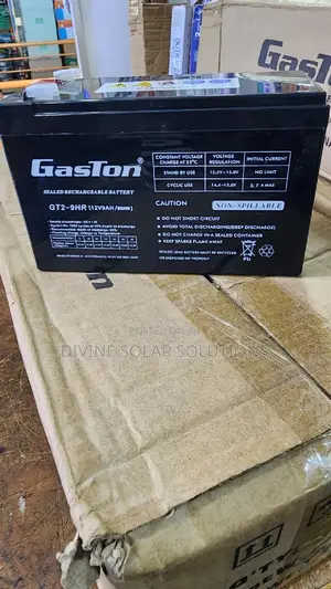 Photo - Gaston Battery 12v/9ah/20hr