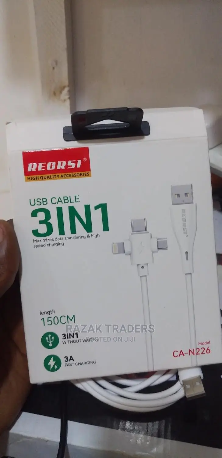 3 in 1 Usb Cable