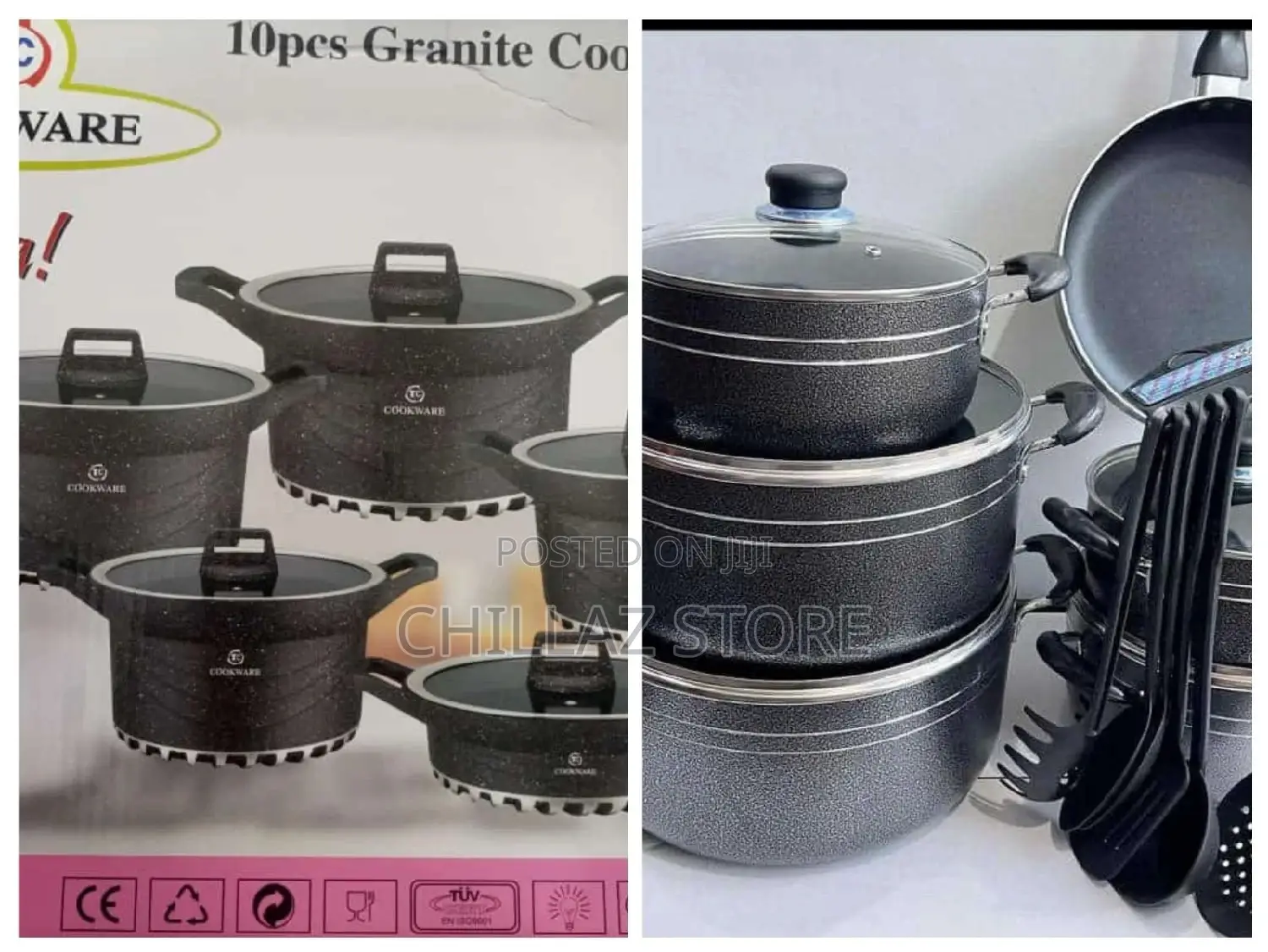 Non Stick Kitchen Cookware Set