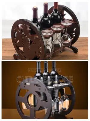 Countertop Wine Wooden Storage/Bottle Rack (Holder).