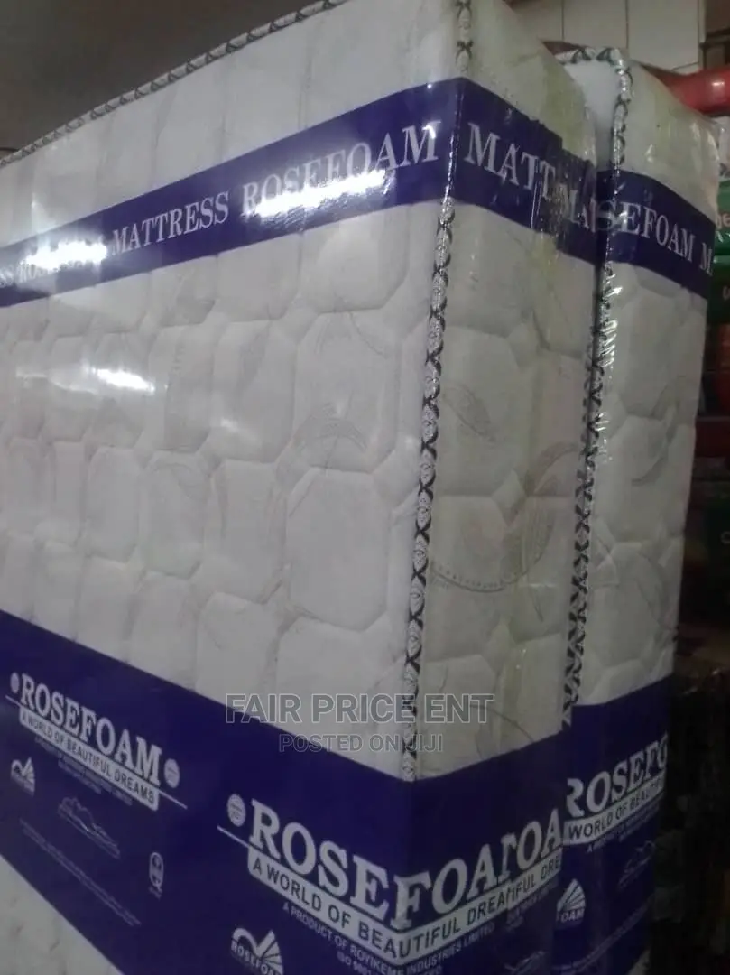 Mattress 6x6x8 Inches.Premium High Density Smart( White)