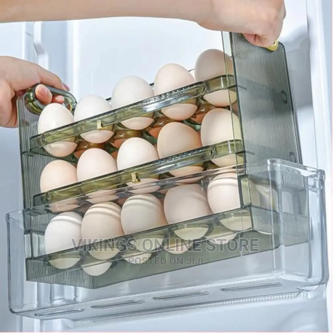 3 Layer Egg Holder for Fridge Storage Container