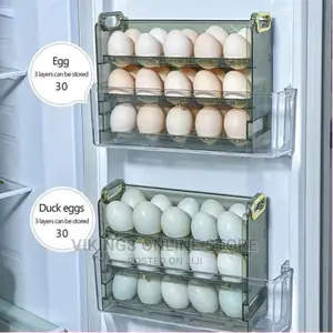 3 Layer Egg Holder for Fridge Storage Container