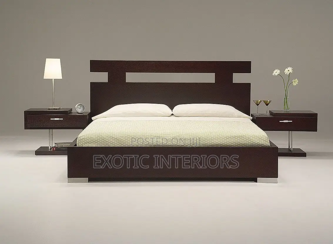Bed of 6x6 Feet With Side Drawers Call
