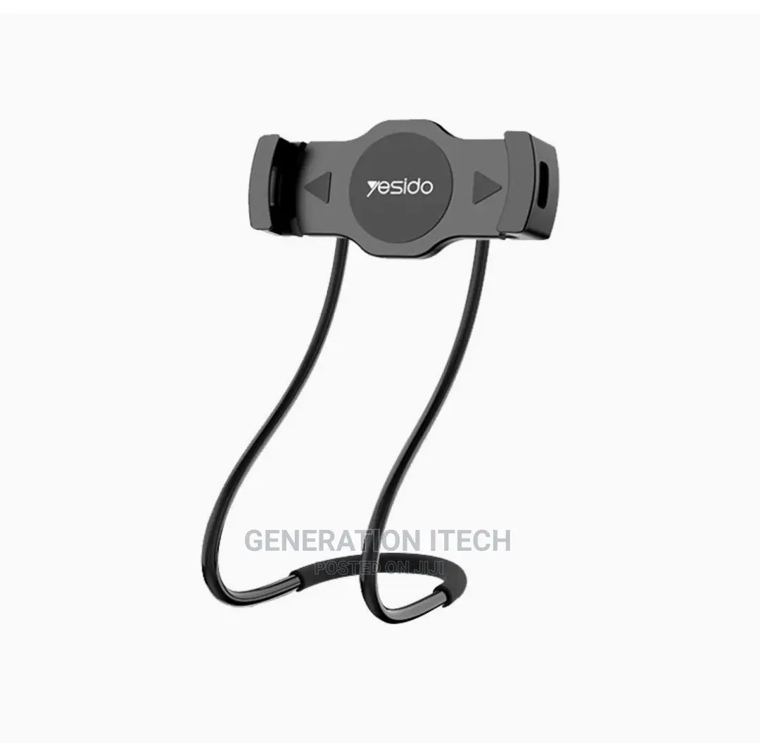 Neck Mounted Lazy Phone Holder C80 - Black