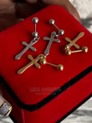 Screw Earpins Available With a Cross