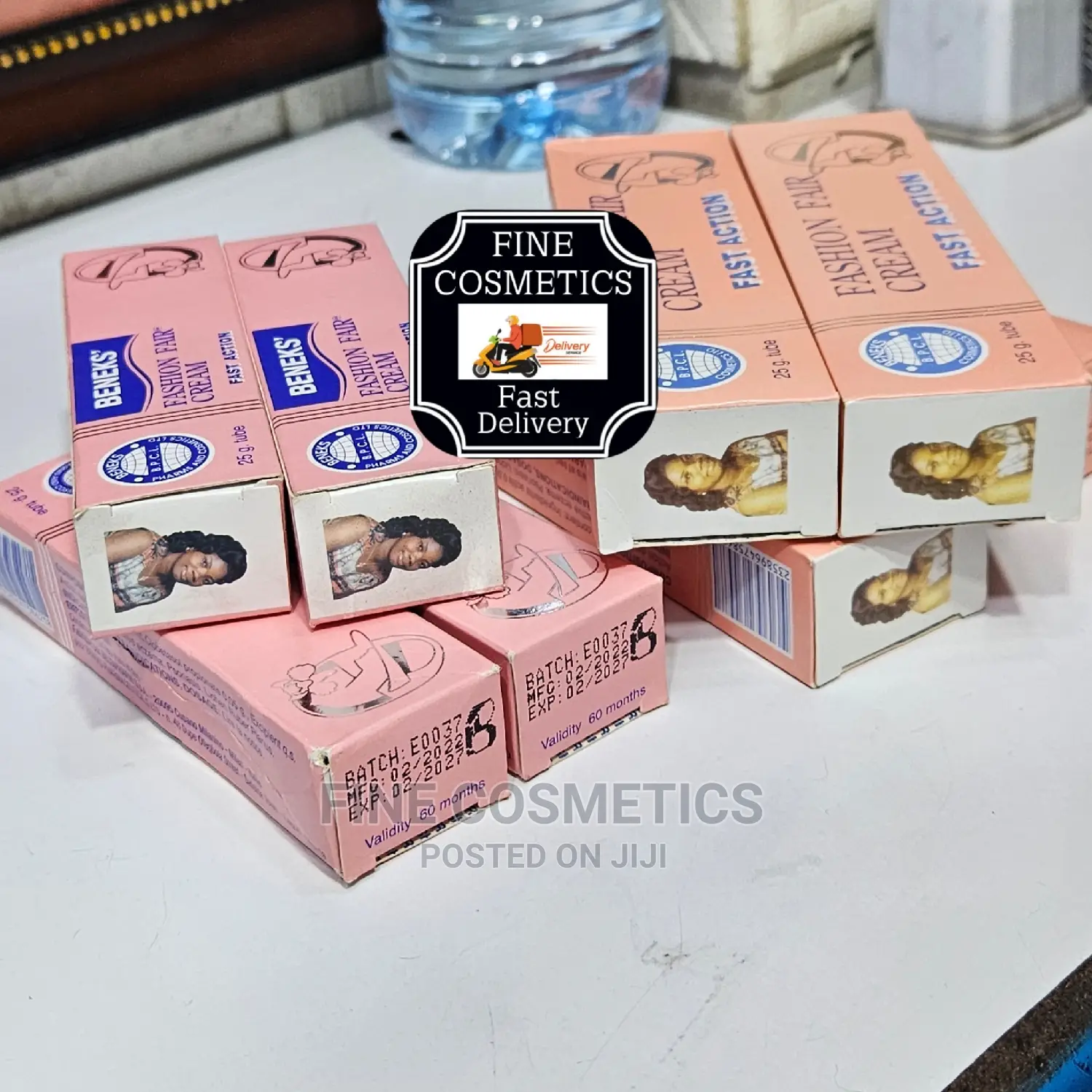 Original Beneks Fashion Fair Tube Fast Lightening Cream Tube