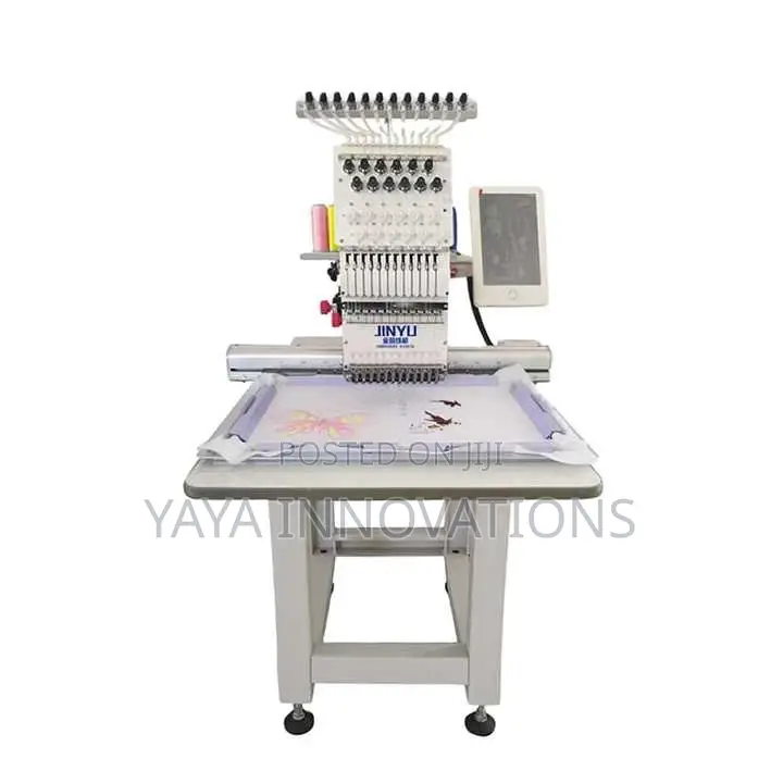 Industrial Single-head Cap/ Flat Embroidery Machines