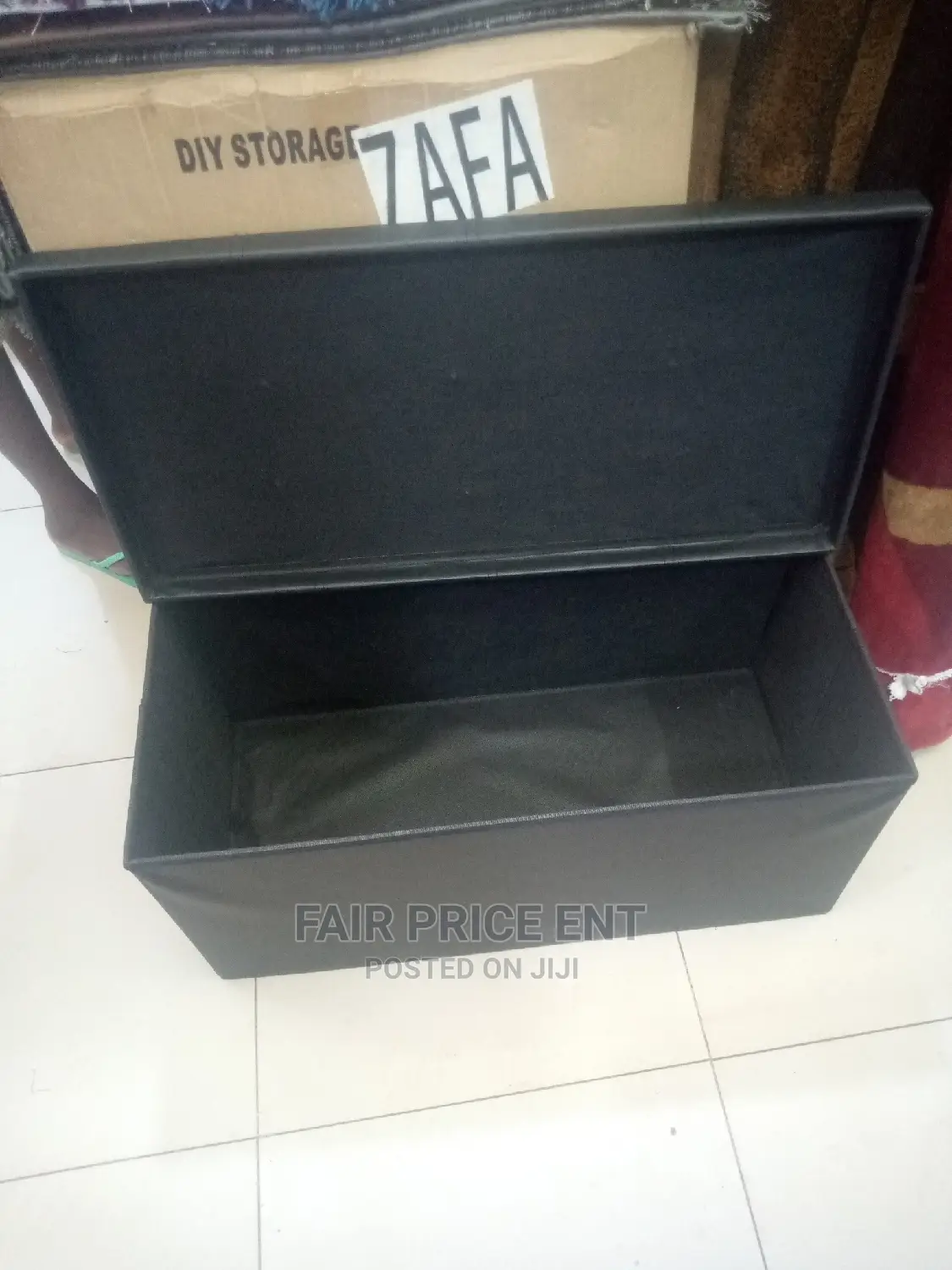 Vip Storage Boxes Large ( Black)