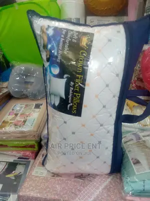 Vip Executive Crown Micro Fibre Pillows ( White)