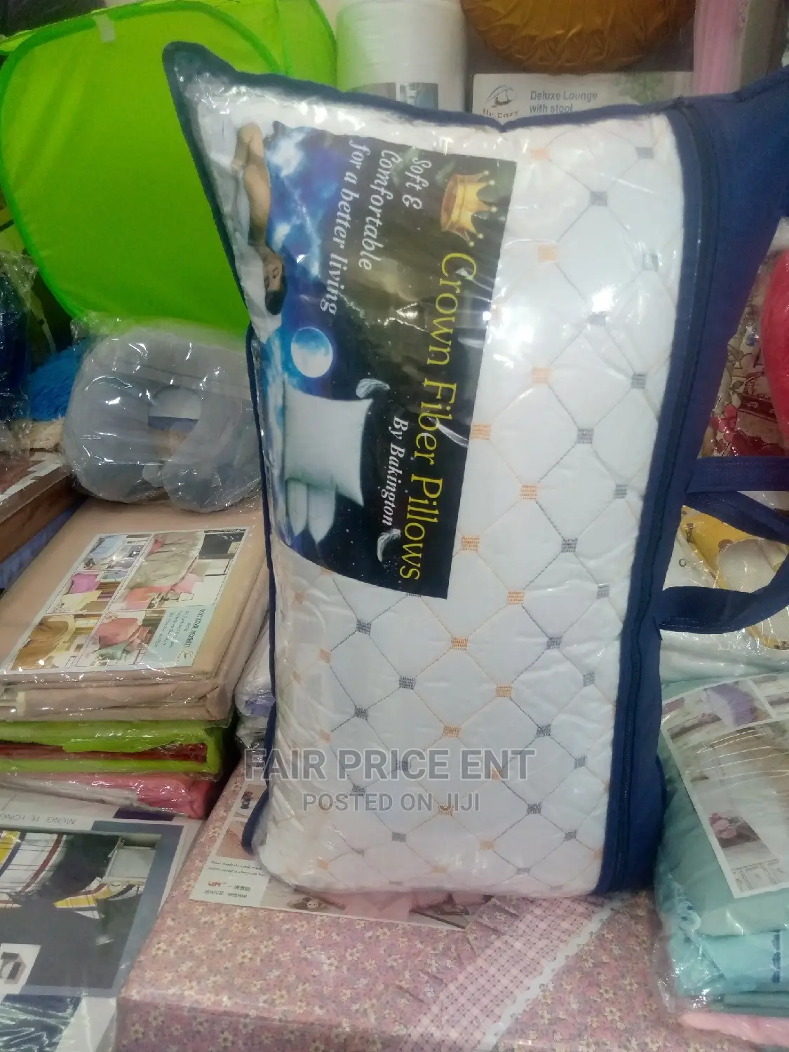 Vip Executive Crown Micro Fibre Pillows ( White)