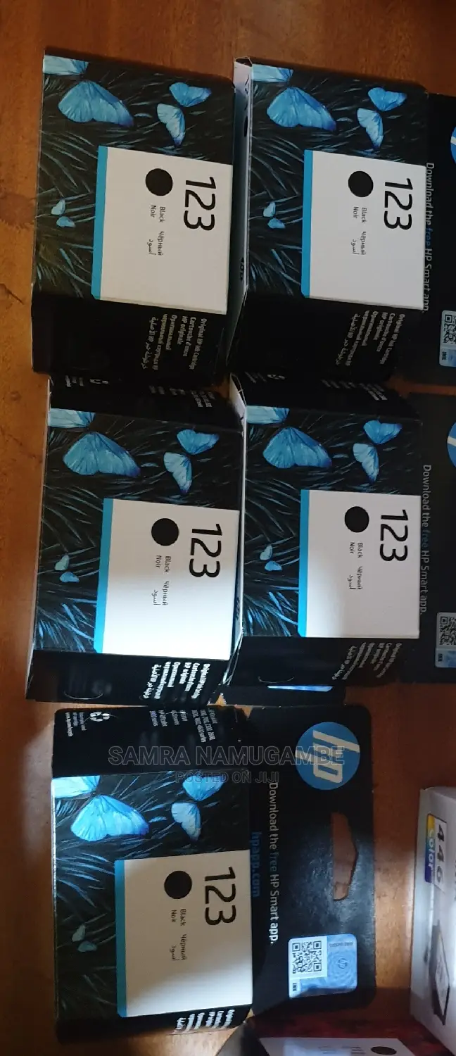 123 Black and Colour Catridges