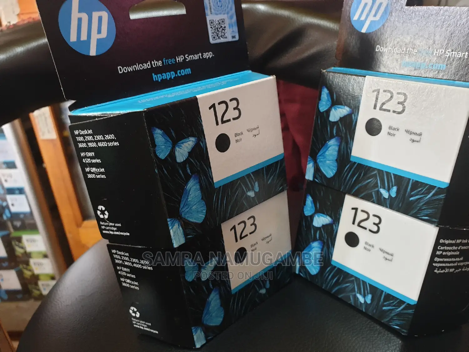 123 Black and Colour Catridges