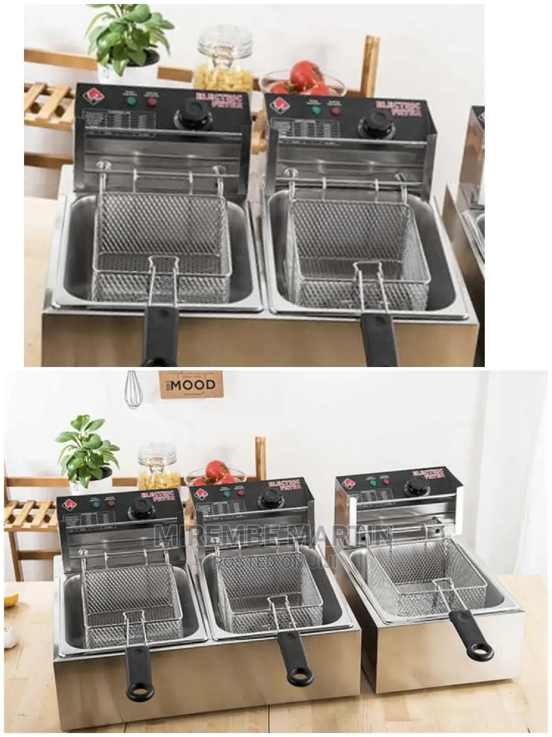 Double Deep Fryer